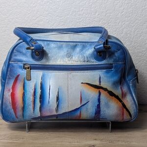 Anuschka Hand Painted Leather Bag